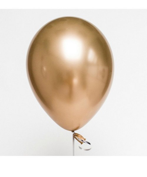 12" Metallic Gold Balloons