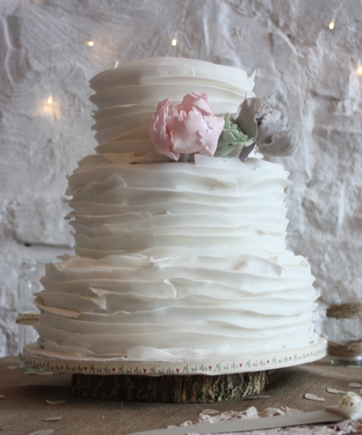 Wrap Wedding Cake