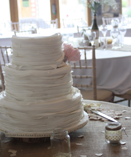 Wrap Wedding Cake